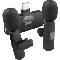 SBS 2 Microphones Sans Fil Type-c Pour Smartphone