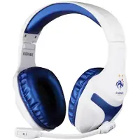Konix Casque PS400 FFF pour PS4 / Xbox One / Switch / PC / smartphones et tablettes - Blanc