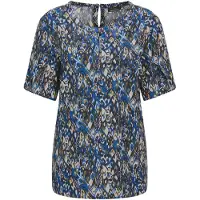 Goldner Chemisier beige / bleu / noir