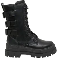 Buffalo Bottines à lacets 'Aspha' noir