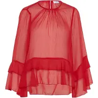 Saint tropez Chemisier 'SZMazelle' rouge