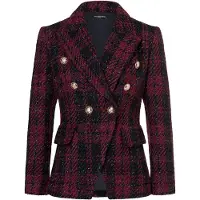 Ana alcazar Blazer 'Abara' bordeaux / noir