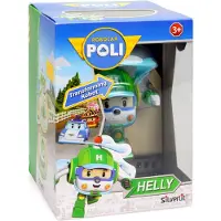 Silverlit Voiture Robot Transformable 2 en 1 Heli Robocar Poli hélicoptère