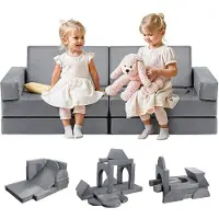 Vevor Canapé de Jeu Modulaire pour Enfants Composant 14PCs