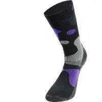 Odlo Unisexe, Chaussettes de sport, Adventurer Merino Warm Skisocken (27 - 30), Noir