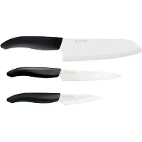 Kyocera Set chef 3 couteaux de cuisine en céramique fine - - ADB01791 -