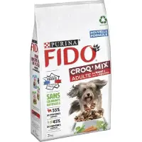 Fido Crox'mix Boeuf. Légumes - Pour Chien - 3 Kg