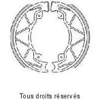 Sifam Mâchoire De Frein Pour Scooter Aprilia 125 Sr Motard 2012 À 2016 Ø140x25mm / Ar Neuf