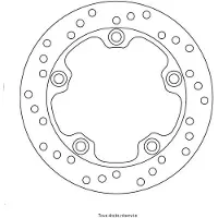 Perftec Kit Brake - Disque Frein Suzuki Ø210x125x110 Nbtrou5xø10,5