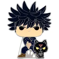 Funko POP! Jujutsu Kaisen - Pin Pin's Pop! Émaillé Megumi Fushiguro 10 Cm