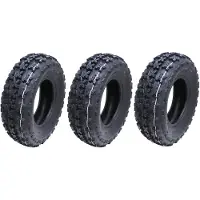 Parnells 21x7,00-10 Slasher ATV Quad Pneus WP01 Wanda Race 6 ply E marqués (Jeu de 3)