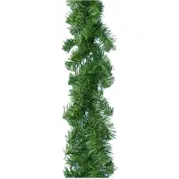 Everlands Girlande grün 270 x 20 cm Kunststoff