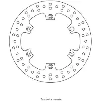 Perftec Kit Brake - Disque Frein Suzuki Ø220x134x118 Nbtrou6xø6,5