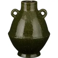 Mica Decorations Vase en céramique vert H34