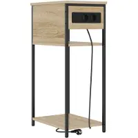vidaXL Cabinet de chevet Chêne sonoma 28.1 x 40.9 x 75 cm