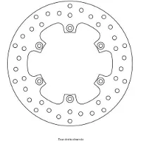 Sifam Kit Brake - Disque Frein Rieju Ø220x125x108 Nbtrou6xø6