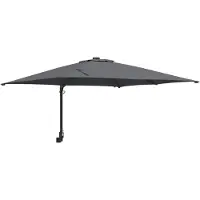 vidaXL Parasol de jardin anthracite 248,5 x 247,5 x 160 cm