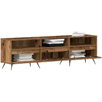 vidaXL Meubles TV, 150 x 30 x 44,5 cm, bois de récupération, panneaux de particules