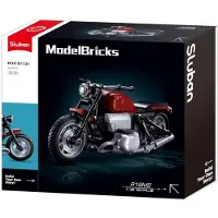 Sluban Jeu De Construction Model Bricks Motorcycle R18ms 222 Pièces