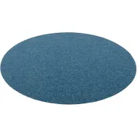 Snapstyle Tapis En Gazon Artificiel Avec Picots Kingston Round Bleu 200x200 Cm
