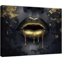 WALLARENA Impression sur toile femme moderne 60x40 cm xxl tableau décoration deco murale intissée pour salon chambre cuisine