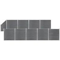 vidaXL Cadre de lit avec LED sans matelas "Hvar" Taupe 100x200 cm Tissu