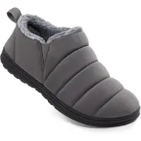 Comfeet Chaussons Homme - Chaussons - Gris - Antidérapant - Taille 46/47 -