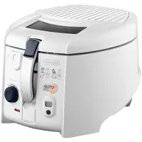 De'Longhi Friteuse Indépendante Simple De Longhi RotoFry 1800 W Blanc