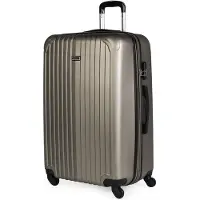 Itaca Valise Trolley 76 Cms En ABS. Rigide Et Légère. Poignée Télescopique, 2 Anses Rétractables, 4 Roues. Taille Grande XL. Cadenas À Combinaison T71570