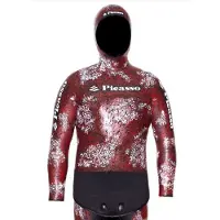 Picasso Thermal Skin 7 Mm Spearfishing Jacket Rouge M Homme