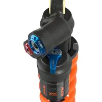FOX Dhx2 Factory Series Cr 2pos-adj Shock Absorber Orange,Noir 57.5 mm / 230 mm