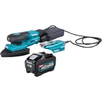 Makita BO 006 CGT1 Akku Deltaschleifer 40 V max. 100 x 150 mm 3,0 mm Hub Brushless + 1x Akku 5,0 Ah