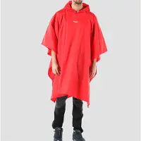 +8000 Pameto 25v Poncho Rouge Homme