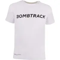 Bombtrack Logo Short Sleeve T-shirt Blanc S Homme