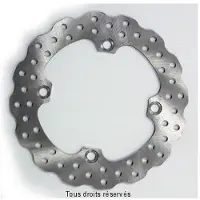 Perftec - Disque De Frein Pour Moto/Quad/Scooter Compatible Honda 220x140x121,1 Nbtrou4xø10,5 Ep4