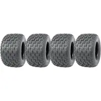 Parnells 20x10.00-9 Slasher ATV Quad Pneus Wanda P336 E-Marked Course Route Homologuée (Ensemble de 4)