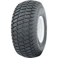 Parnells 20x10.00-8 4ply Multi turf grass tyre on four stud 25mm BB rim - lawn mower