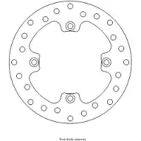 Perftec Kit Brake - Disque Frein Suzuki Ø240x140x122 Nbtrou4xø10,5