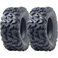 Parnells 25x10.00R12 Pneu ATV 255/65R12 OBOR Vulture 6 couches Homologué sur route 67J 307kg (Ensemble de 2)
