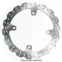 Perftec - Disque De Frein Pour Moto/Quad/Scooter Compatible Honda 276x166x144,2 Nbtrou4xø10,5 Ep5