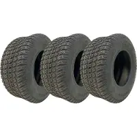 Parnells 13x5.00-6 Tondeuse à gazon Wanda P332 Multi Turf 4 pplis Homologué pour route (Jeu de 3)