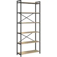 vidaXL Bibliothèque Chêne sonoma 80 x 30 x 188 cm Bois d'ingénierie