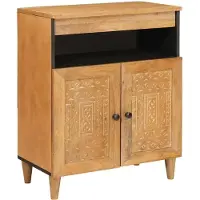 vidaXL Buffet brun clair 33,5 x 60 x 75 cm