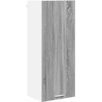 vidaXL Armoire suspendue Riga Gris Sonoma 40 x 31 x 100 cm Bois composite