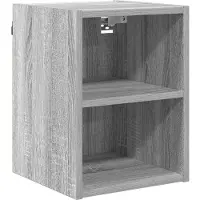 vidaXL Armoire suspendue Riga Gris Sonoma 30 x 29,5 x 40 cm