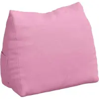 vidaXL Coussin De Dos Rose 45 X 20 X 35 Cm Tissu