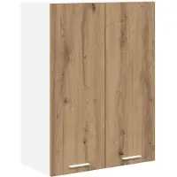 vidaXL Armoire suspendue Riga Chêne artisanal 60 x 31 x 80 cm