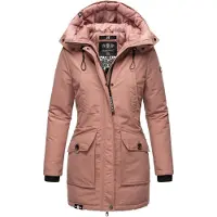NAVAHOO Veste d’hiver mauve / noir