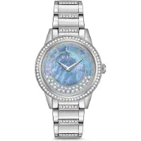 Bulova Ladies Analog Quartz Watch with Stainless Steel Bracelet 96L260, Argent, (Montre analogique)