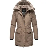 NAVAHOO Veste d’hiver chamois / noir / blanc